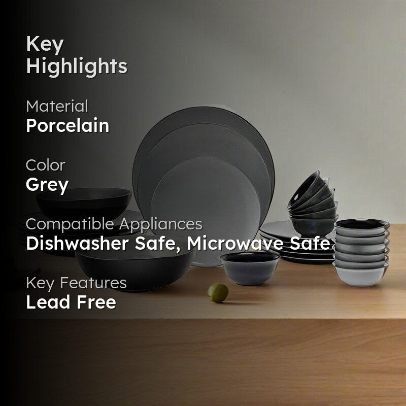 Moon Struck Dinner Set - 33 Piece Set media 2
