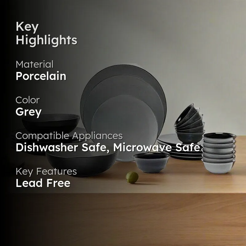 Moon Struck Dinner Set - 33 Piece Set media 2
