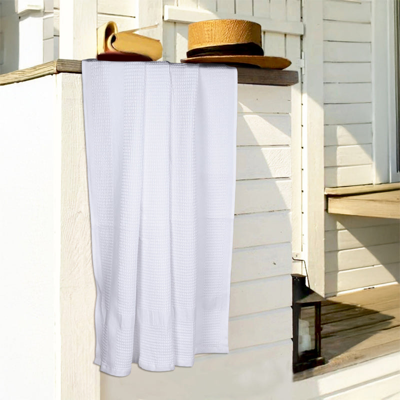 Bliss Cotton Bath Towel - White - 30 x 60 Inches