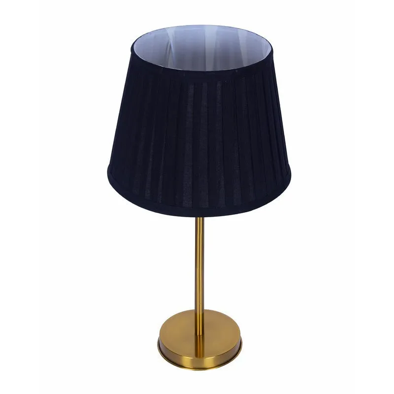 GlowSphere Contemporary Metal Table Lamp - Black media 4