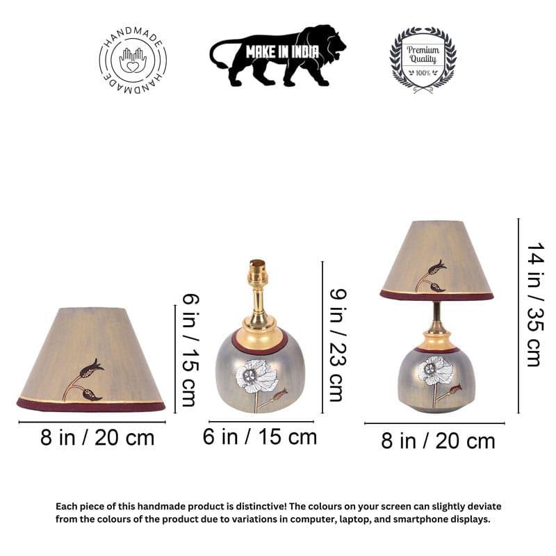 Fadeela Terracotta Table Lamp - Multicolor media 6