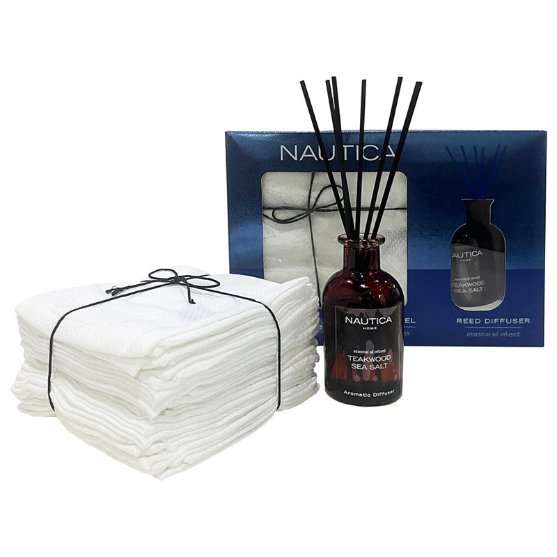 Nautica Cedar Mist Gift Set(Teak Wood & Sea Salt) - Sixteen Piece Set media 4