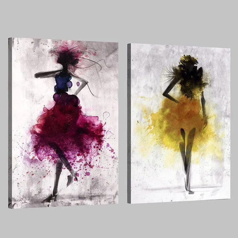 Clara Fem Wall Art - Set of Two media 4