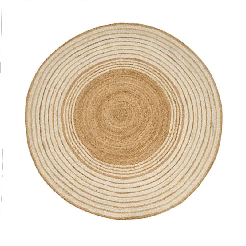 Spiral Craft II Braided Jute Area Rug media 1