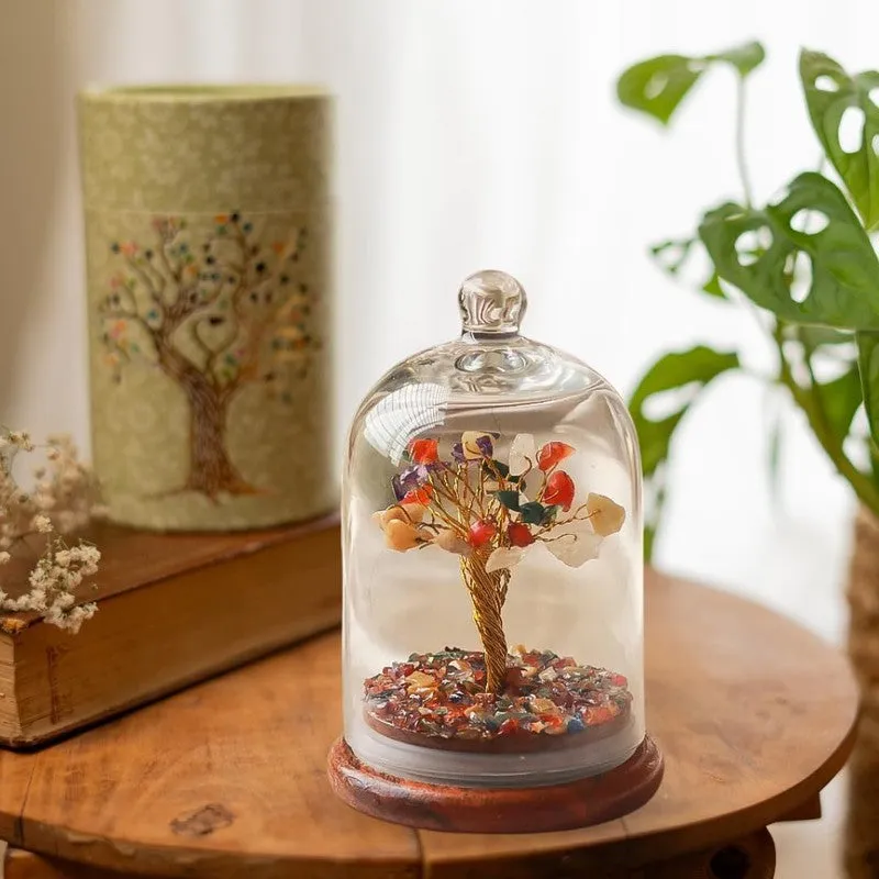 Tree Of Life Chrystal Showpiece media 1