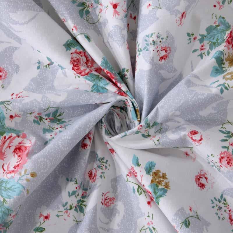 Le Bouquet Printed Bedsheet - 150 GSM media 5