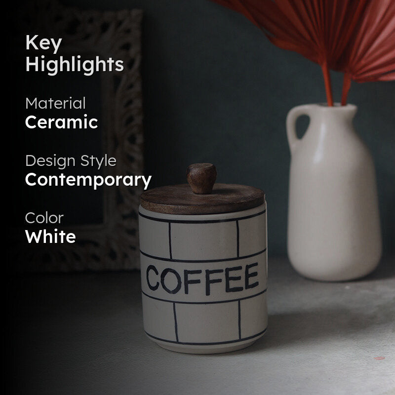 Cafe Laite Ceramic Jar - 400 mL media 2