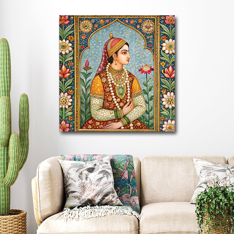 Royal Portrait Canvas Wall Art