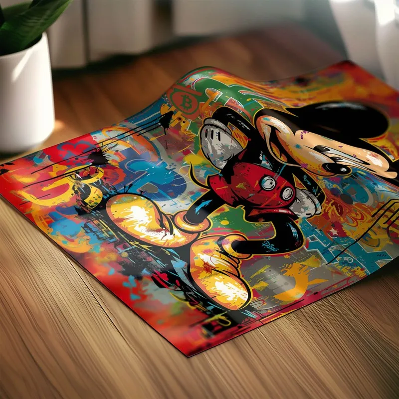 Colorful Mickey Wall Poster media 6
