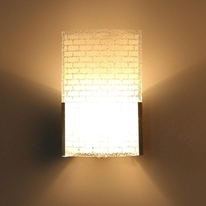 Miran Glass & Metal Wall Lamp