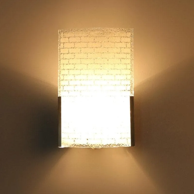 Miran Glass & Metal Wall Lamp media 1
