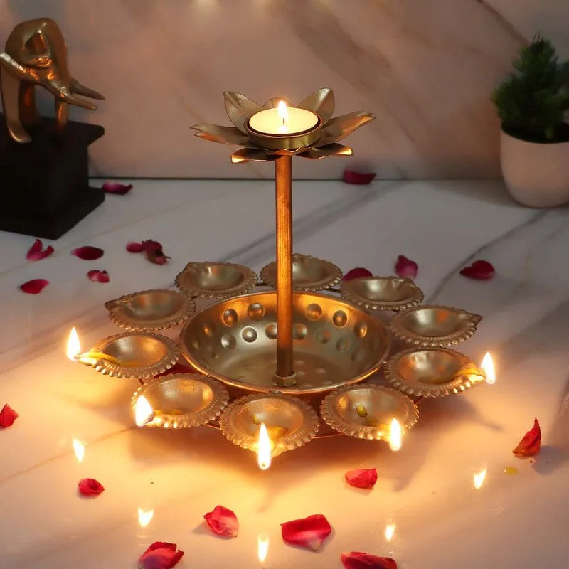 Heritage Bloom Diya media 3