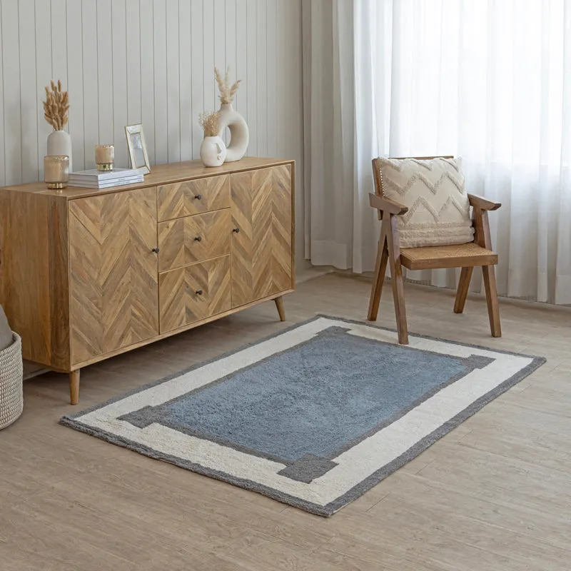 Vona Handwoven Cotton Rug media 3