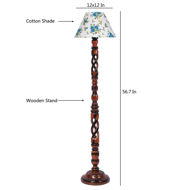 ConeCast Floor Lamp (Floral) media 8