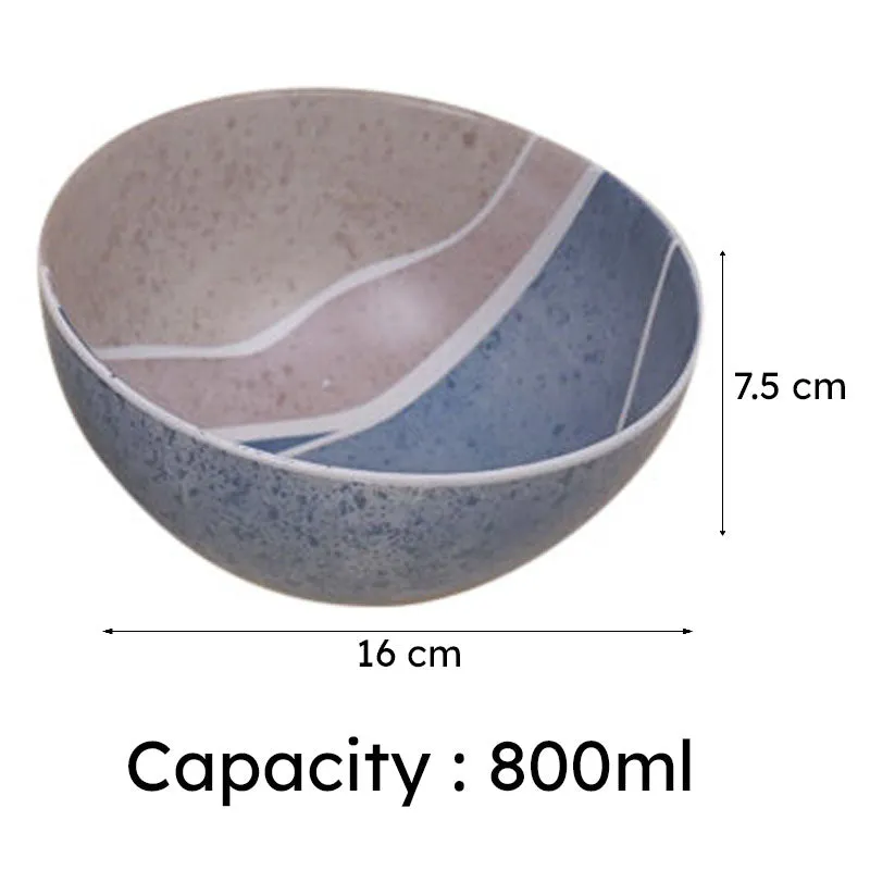 Ocia Serving Bowl (800 ML) - Set Of Two media 7