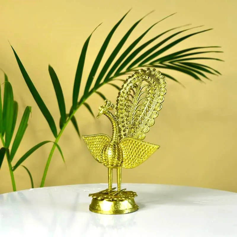 Mayoor Natan Brass Showpiece media 6