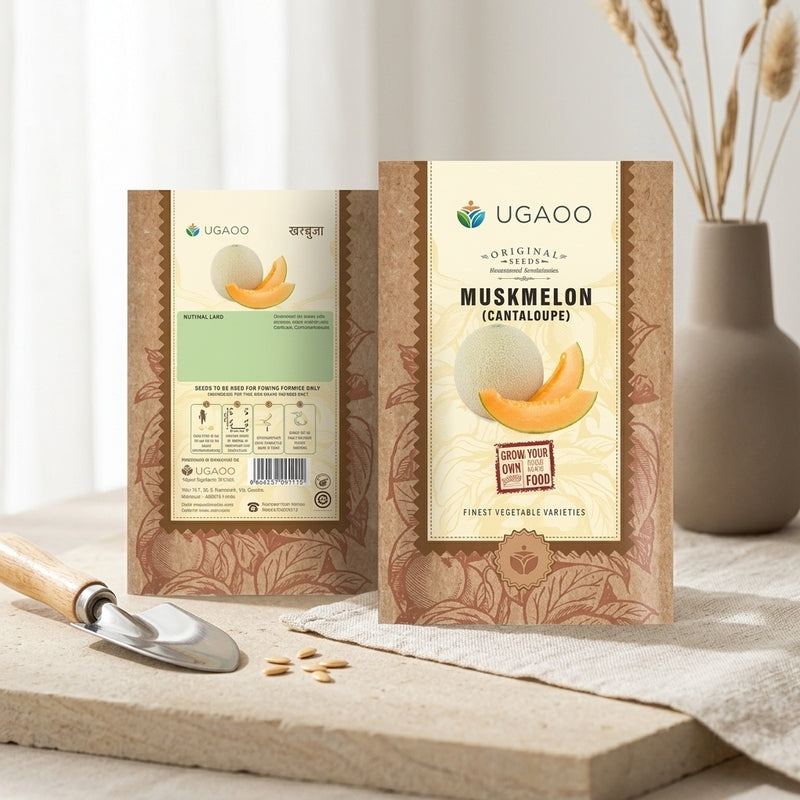 Ugaoo Cantaloupe Seeds (Muskmelon)