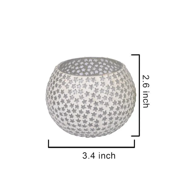Starry Muse Tealight Candle Holder - Set Of Four media 4
