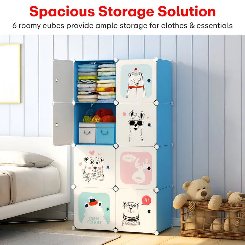 Rioware UrbanFold Storage Wardrobe Racks - Blue media 5