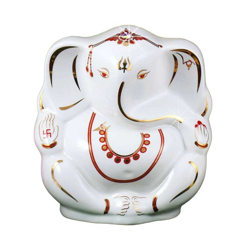 Shveta Bone China Ganesh Idol media 4