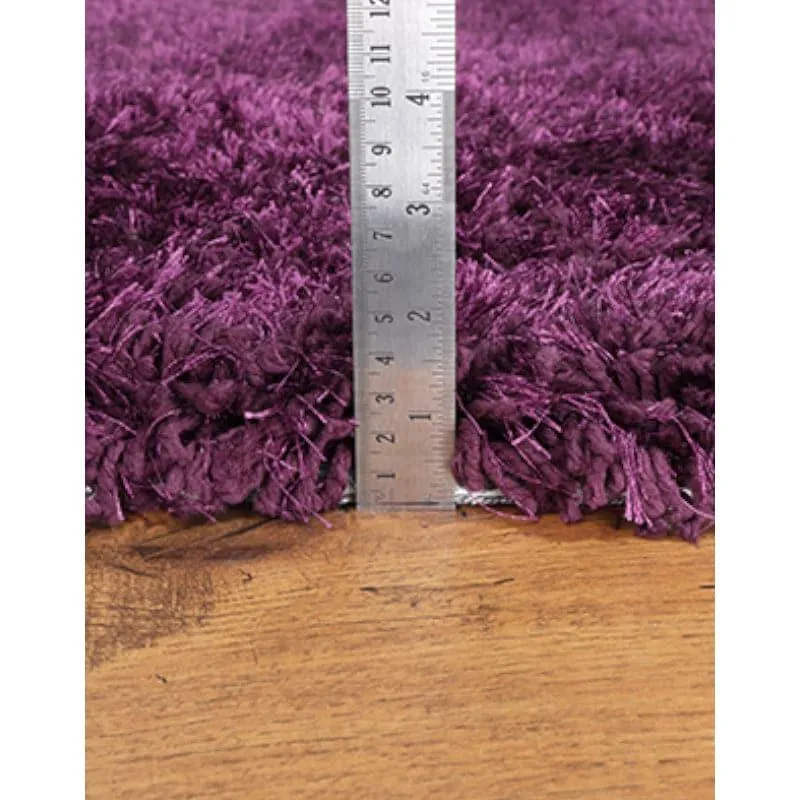 Table Tufted Woven Whisper Rug - Purple media 7