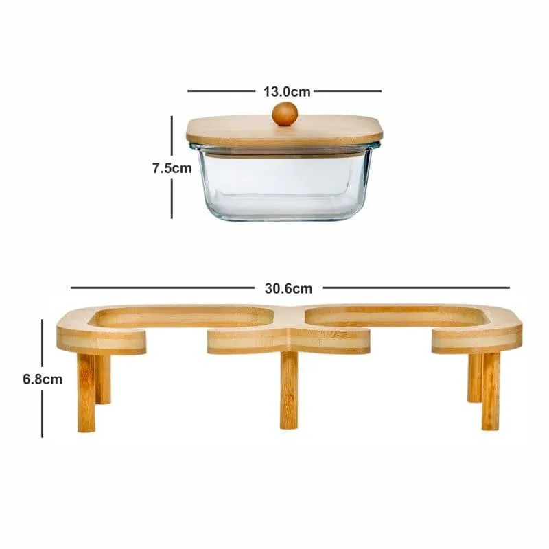 Eloise Serving Bowl with Stand (400 mL Each) - Set Of Two media 6