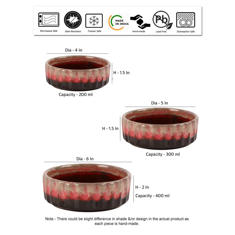 Onyx Serving Bowl (400 mL/300 mL/200 mL) - Set Of Three media 7