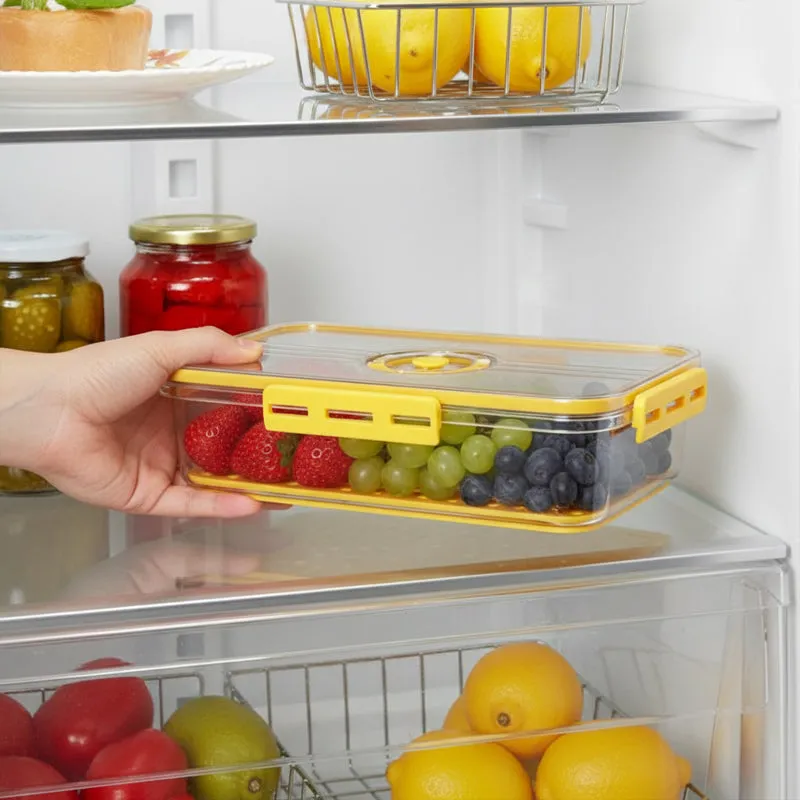 Freshsta Fridge Container - Yellow media 1