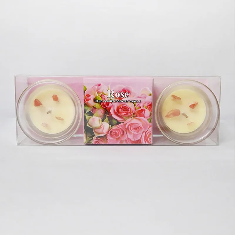 Solvyn Scented Candle (Rose) - Set Of Two media 6