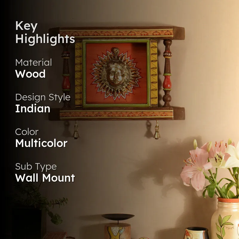 Divine Surya Wood Wall Accent media 2