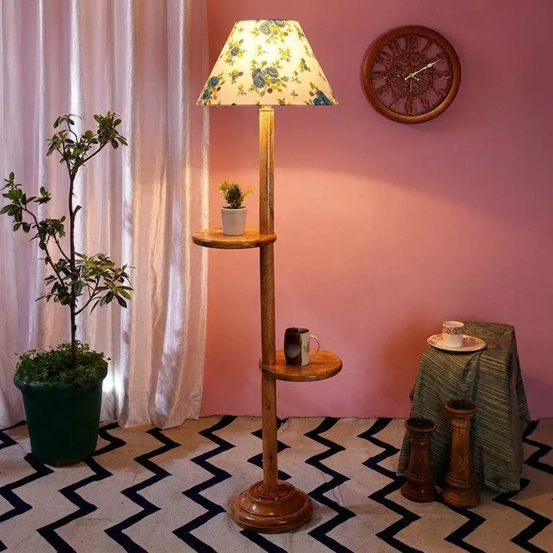 LumiTier Elite Floor Lamp (Floral) media 1