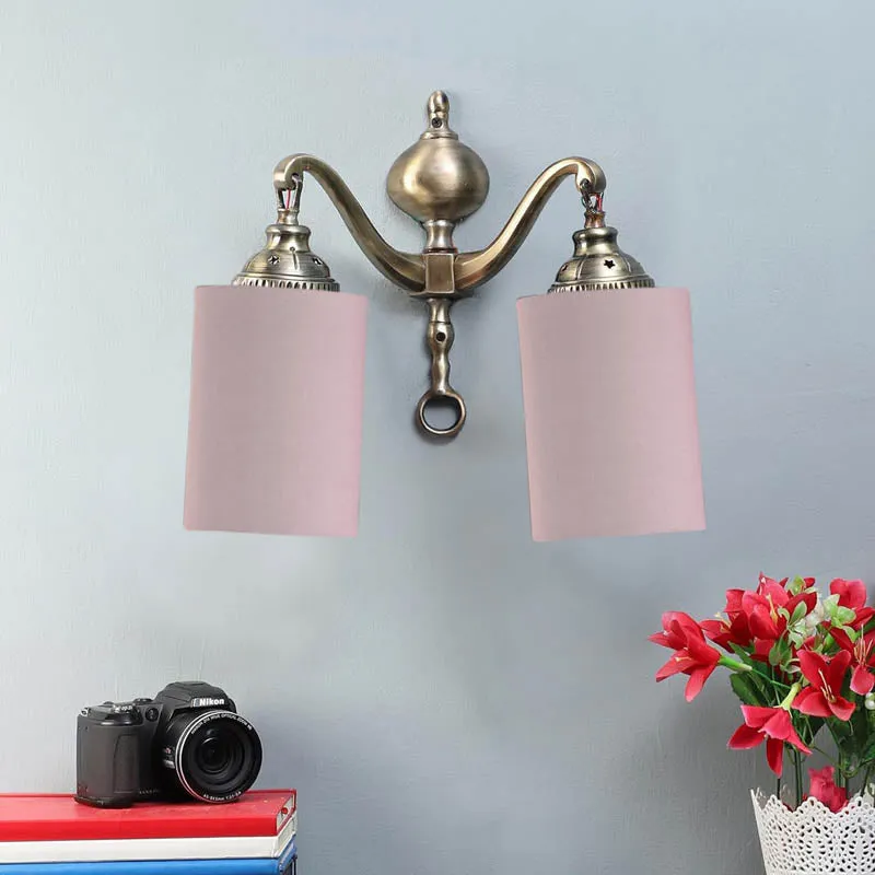 Modish Cylindrical Metal Wall Lamp media 3