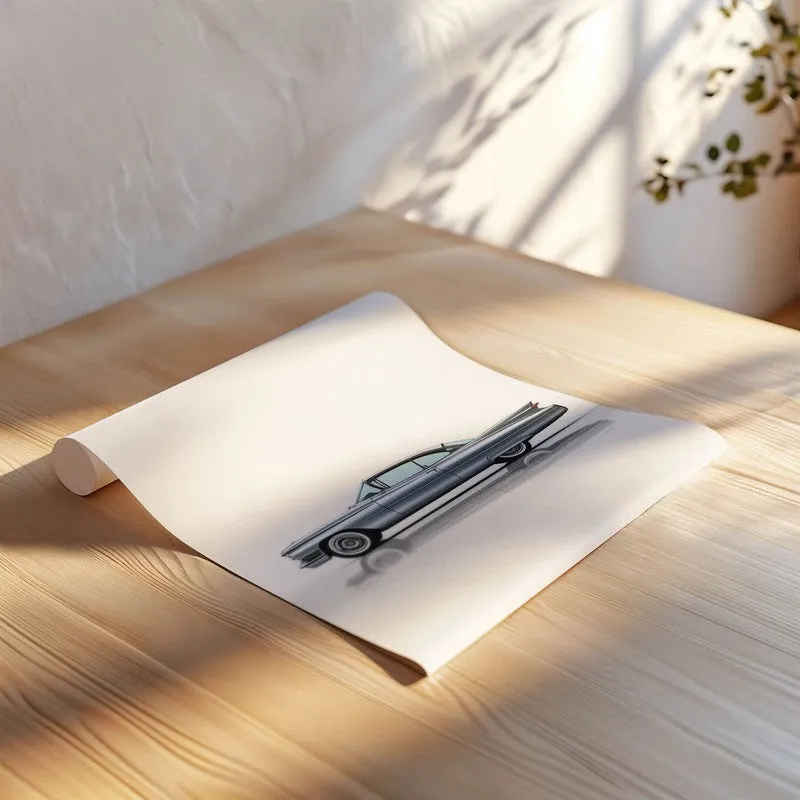 Classic Chrome Elegance Wall Poster media 6
