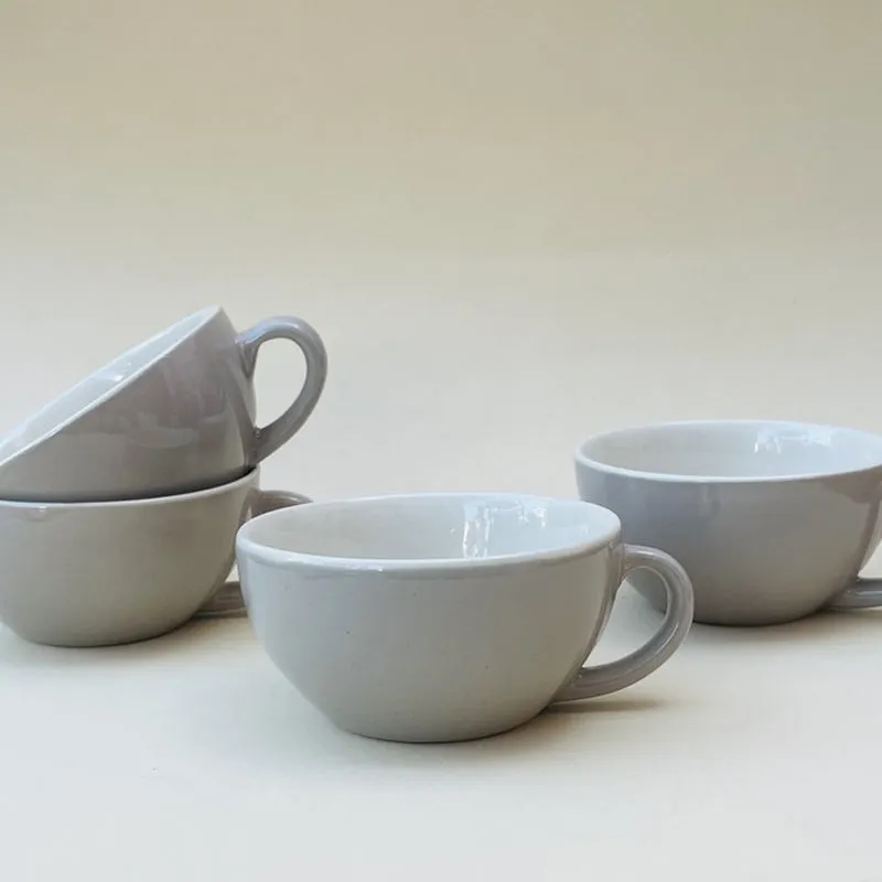 Urban Ceramic Tea Cup (240 mL Each) - Set Of Four media 5