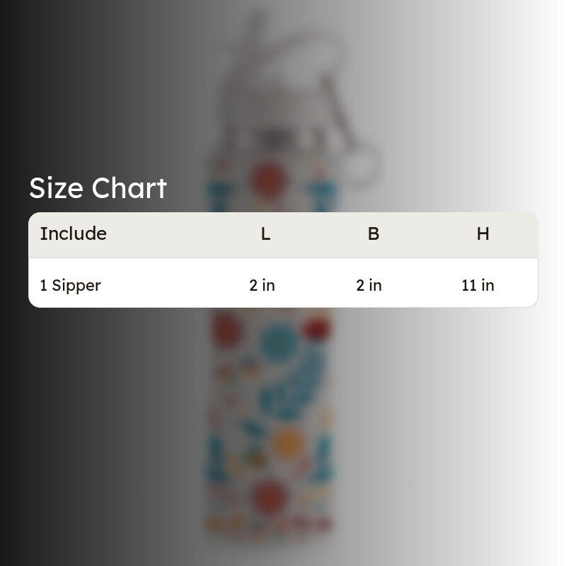Stella Flora Sipper Water Bottle (White) - 750 mL media 8