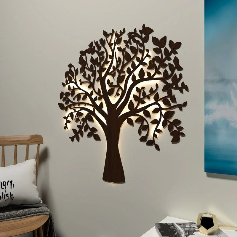 EarthTone Backlit  MDF Wall Accent media 4