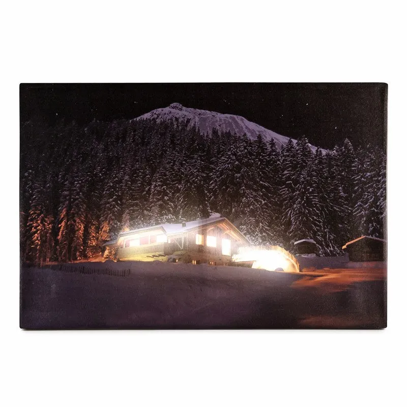Peaceful Snowfall LED Wall Art media 6