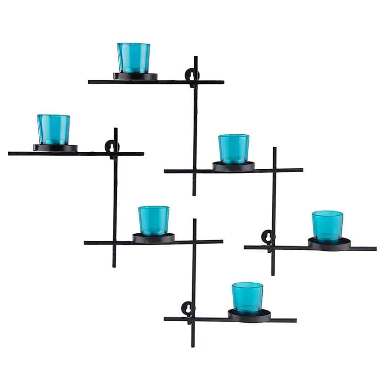 Luminaire Votive Trio (Turquoise) - Set Of Two media 3