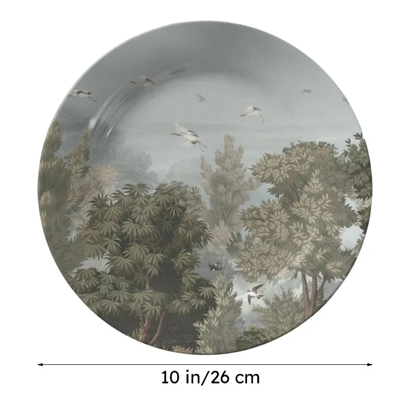 Chinese Vintage Jungle Wall Plate media 7