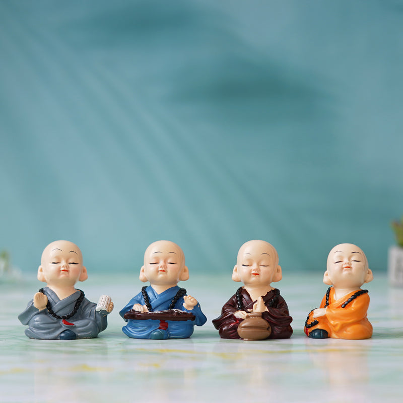 Baby Monk in Meditation