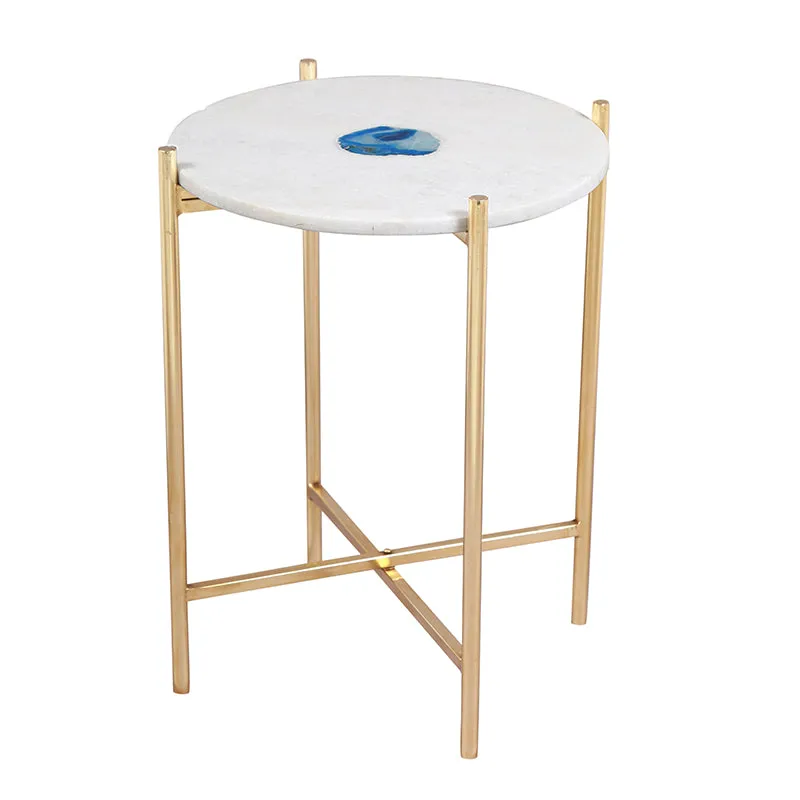 Agatera Marble Side Table media 6