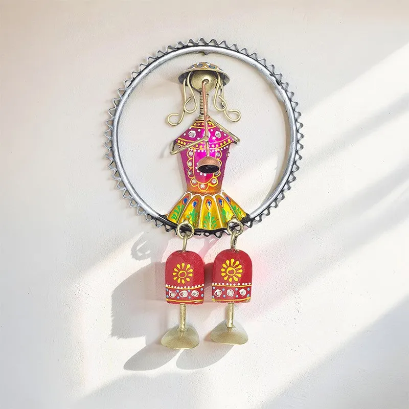 Dolly Swing Handcrafted Metal Wall Accent media 6