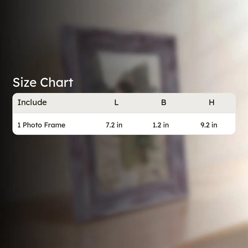 Lora Wooden Photo Frame - 8