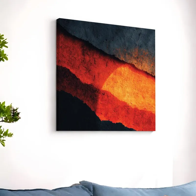 The Lava Lines Canvas Wall Art media 10