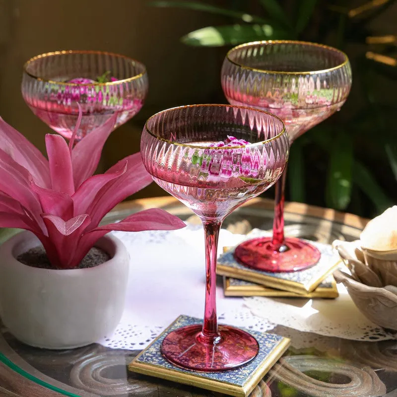 Crystal Aura Wine Glasses (320mL Each) - Set of Four media 3