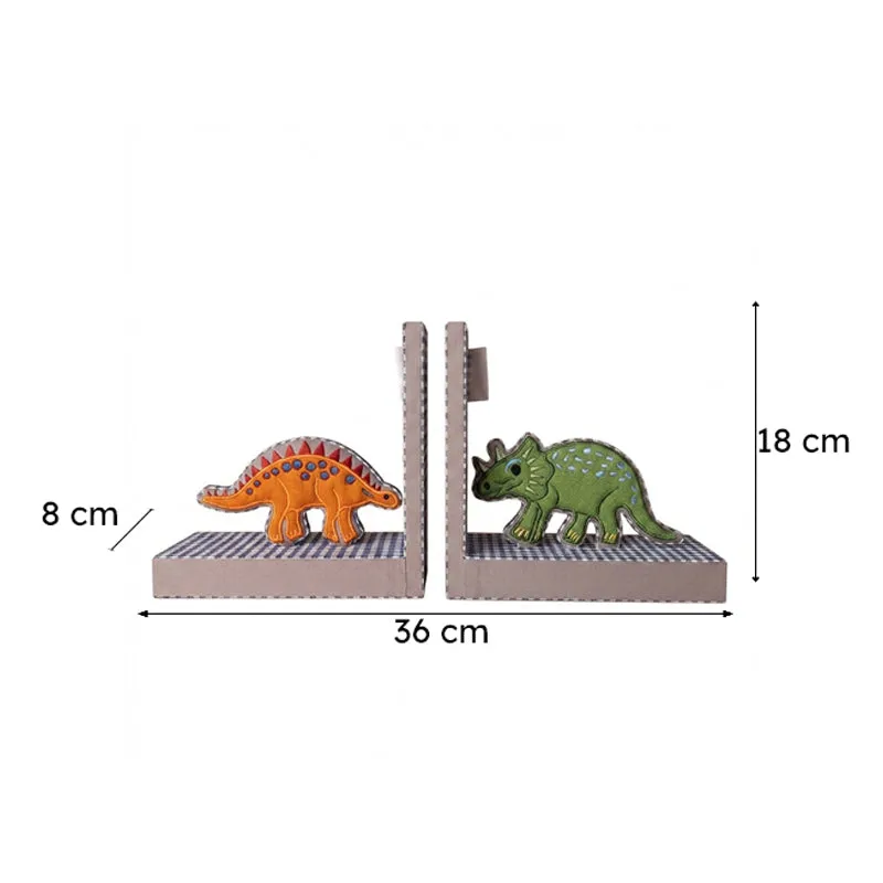 Triceratops Roar Book Ends (Dino Buddies Collection) - Set Of Two media 7