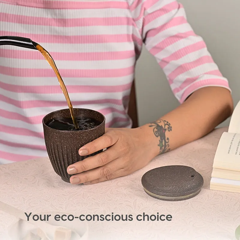 Desi Rice Husk Coffee Mug (250 mL) media 6