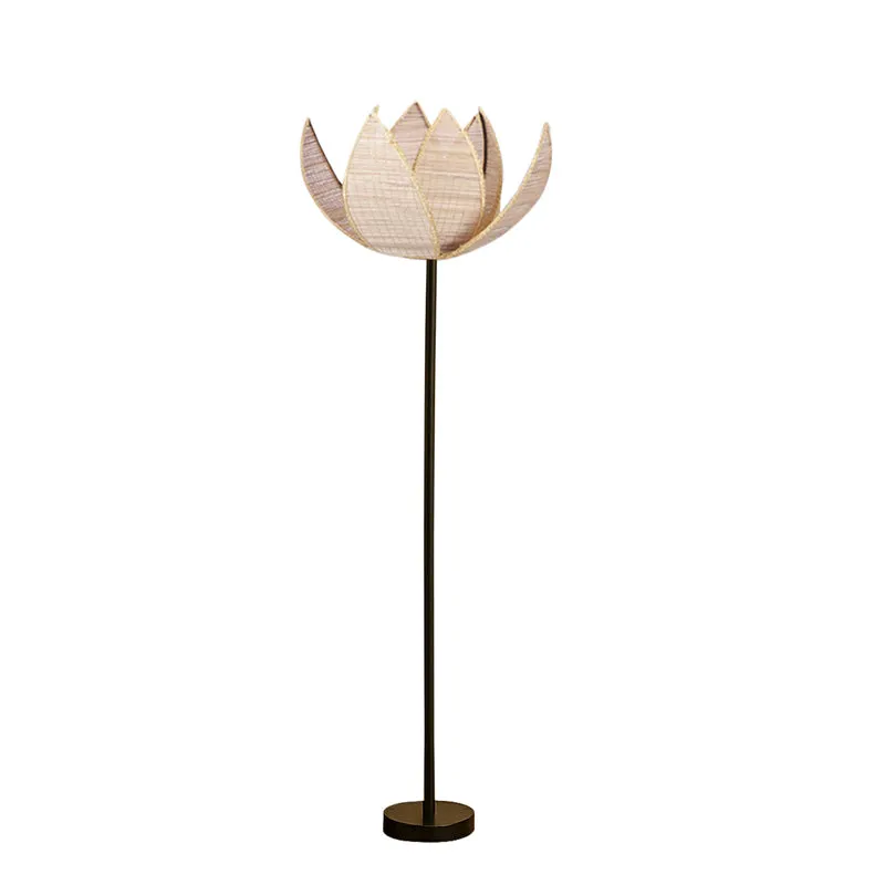 Bambouin Rose Wooden Floor Lamp media 6