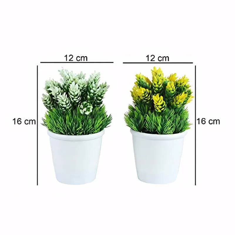 Nuva Faux Plant In Maroe Pot - Set Of Two media 5