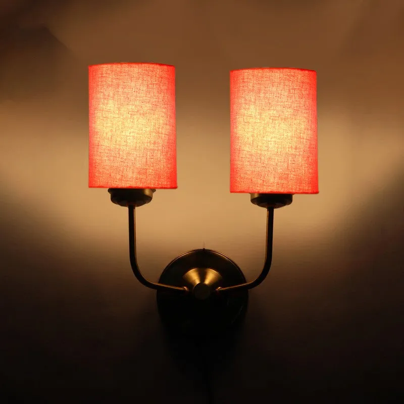 Lumoire Duo Metal Wall Lamp - Gold,Orange media 7